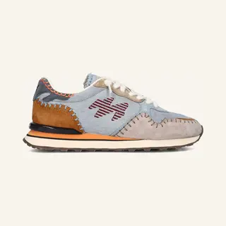 Mrp Amsterdam Mrp06uphs Sneakers - Ponyhair - Dames - Blauw - Maat 37