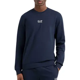 EA7 For Man. 8NPM30_PJVRZ Train Core Coft Navy Sweatshirt (M), Casual, Cotton
