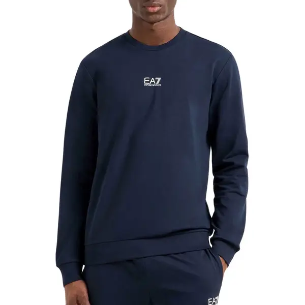 EA7 For Man. 8NPM30_PJVRZ Train Core Coft Navy Sweatshirt (M), Casual, Cotton thumbnail
