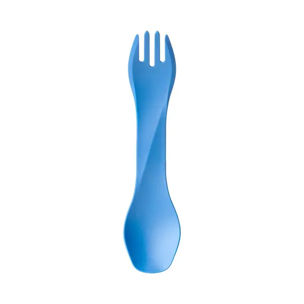 Human Gear - GoBites Bio - Herbruikbaar - Bestek - Spork - Light Blue - Campingbestek thumbnail