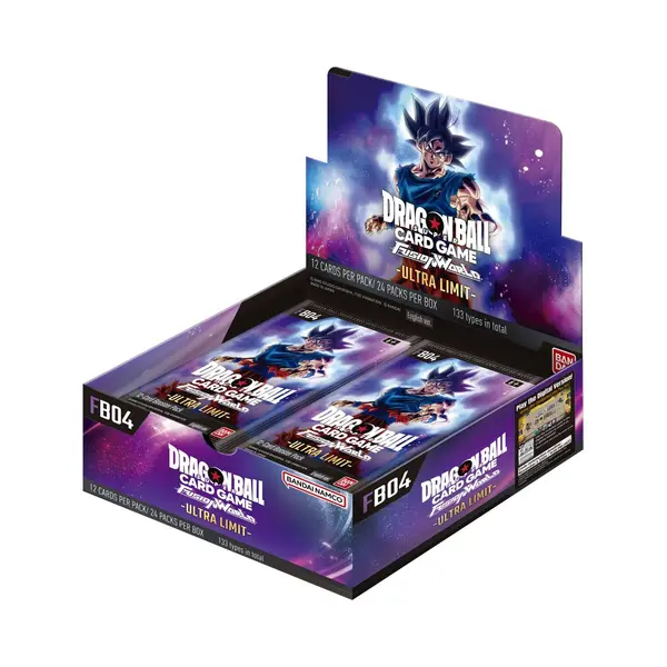 Bandai Dragon Ball Super Fusion World Fw-04 Tcg FB04 Ultra Limit Booster Box - 24 Packs thumbnail