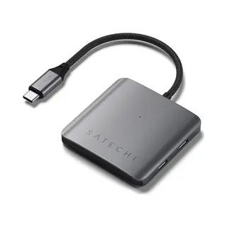 Satechi St-H4CPDM interface hub Usb Type-C 10000 Mbit/s Grey