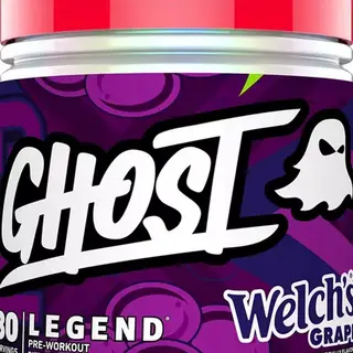Ghost Legend Pre Workout - Pre-workout - Cafeïne, Bèta-Alanine, L-Citrulline - Welchs Grape - 630 Gram (30 Porties)