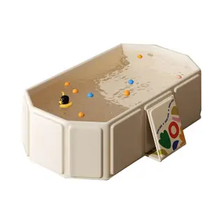 Inklapbaar Bad - Opvouwbaar Baby Badje - Opvouwbaar Badje Met Aftappluggen - 75*45*25cm - Draagbaar Kinderbadje - Gemakkelijk Op Te Bergen - Sterke