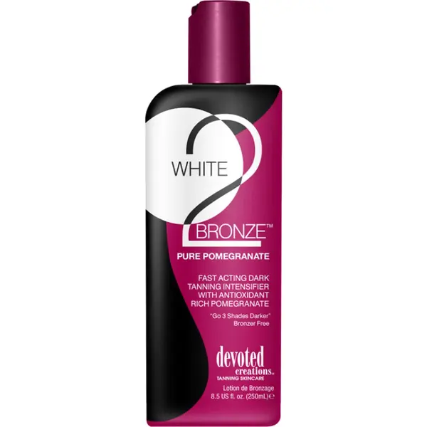 Devoted Creations White 2 Bronze Pure Pomegranate - Zonnebankcrème - 260 Ml thumbnail