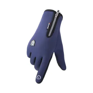 Waterdichte Handschoenen Met Antislip En Touchscreen - Blauw L - Powertouch Gloves