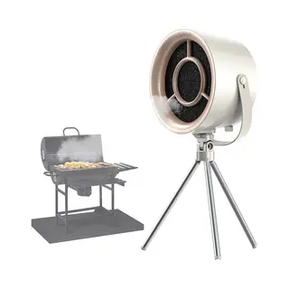 Mini-desktop Afzuigkap-Draagbare Afzuigkap-Mobiele Stille Recirculatie Afzuigkap-Met 10 Afzuigkapfilters-voor Thuis, Keuken, Grill, Hotpot, Kamperen,