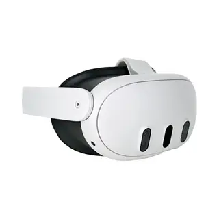Meta Quest 3 Op het hoofd gedragen beeldscherm (Hmd) 515 g Zwart, Wit