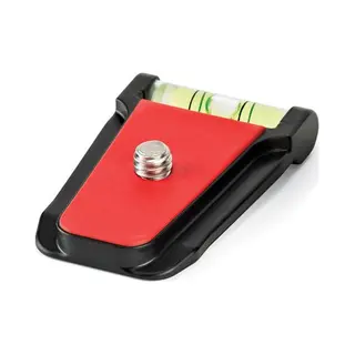 Joby Qr Plate 3K tripod head Black, Red Acrylonitrile butadiene styrene (Abs), Stainless steel, Thermoplastic elastomer (Tpe) 1/4"