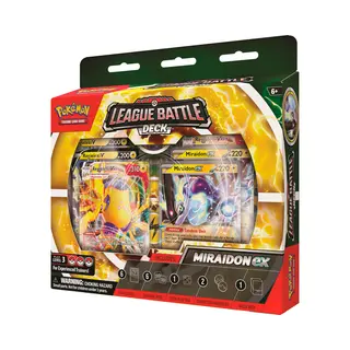 Pokémon Jcc , Deck Combat De Ligue Miraidon-ex (Engels, Dek)