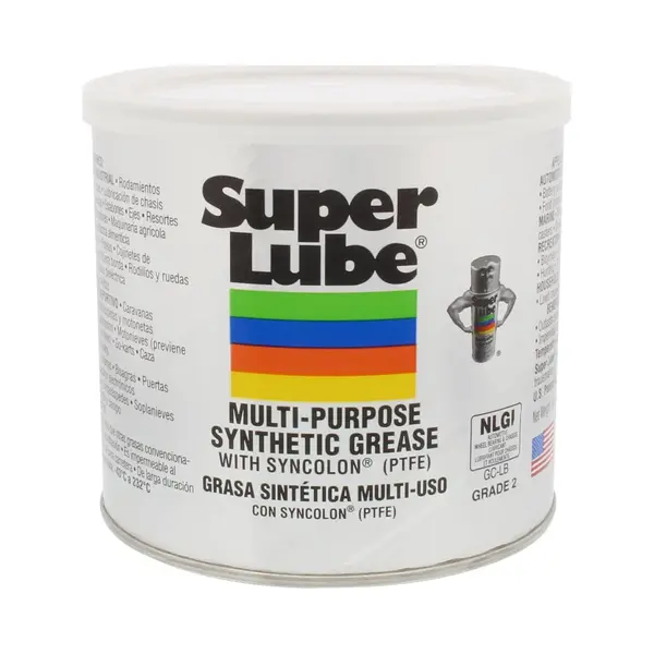 Super Lube 41160 Synthetic Grease (Nlgi 2), 14.1 Oz Canister, Translucent White By Super Lube thumbnail