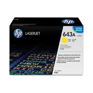Hp 643A Gelb Original LaserJet Tonerkartusche