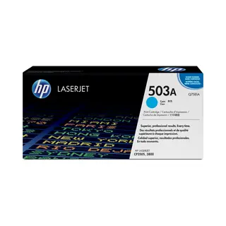 Hp 503A Cyan Original LaserJet Tonerkartusche
