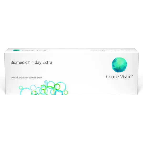 CooperVision Biomedics 1 Day Extra Sphere, Tageslinsen Weich, 30 Stück / Bc 8.60 Mm / Dia 14.20 Mm / -2.00 Dioptrien thumbnail