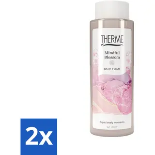 Therme - Mindful Blossom - Badschuim - Verfrissend - Verzorgend - 500ml - Voordeelverpakking - 2 Stuks