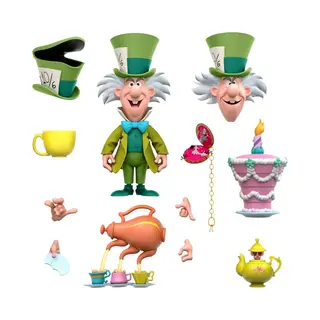 Super7 Mad Hatter - Super7 - Disney Ultimates Action Figure Alice In Wonderland Action Figuur