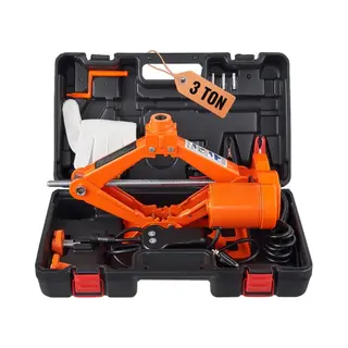 Vevor Auto Krik Elektrische Schaarkrik Autokrik 3t Schaarkrik Handslinger 420mm