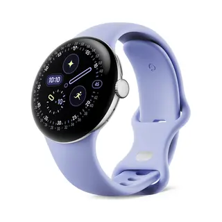 Google Pixel Watch 4 Amoled 41 mm Digital Touchscreen Silver Wi-Fi Gps (satellite)