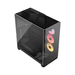 Corsair 4500X Lx-R Rgb Tempered Glass Mid-Tower, Black Midi Tower