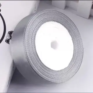 2 Rollen Satijnen Lint Van 25 Mm Voor Cadeauverpakking, 21 Meter/rol, Lint Voor Boeketten, Naaiwerk, Strikken, Bruiloft-/verjaardags-/feestdecoraties,