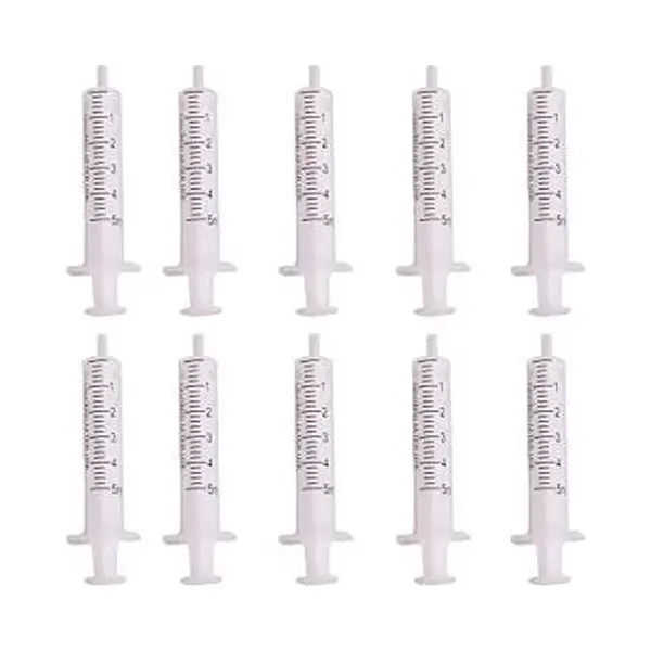 20 Stuks Wegwerp (injectie) Spuit _ Doseerspuit . 5ml Steriel thumbnail