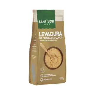 Santiveri Gistbiervlokken 200 G|Yeast Beer Flakes 200 G|Flocons De Bière à La Levure 200 G