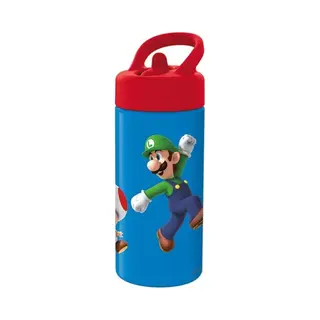 Amscan Trinkflasche Super Mario 410 ml