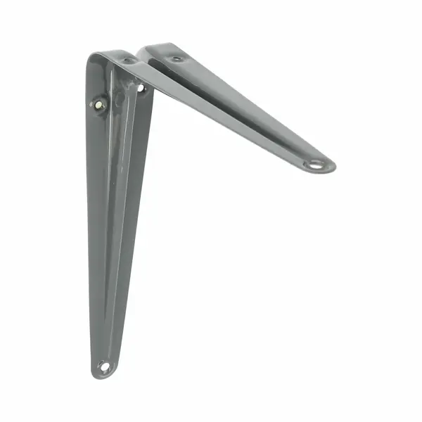 Amig Plankdrager/planksteun Van Metaal - Gelakt Grijs - H200 X B150 Mm thumbnail
