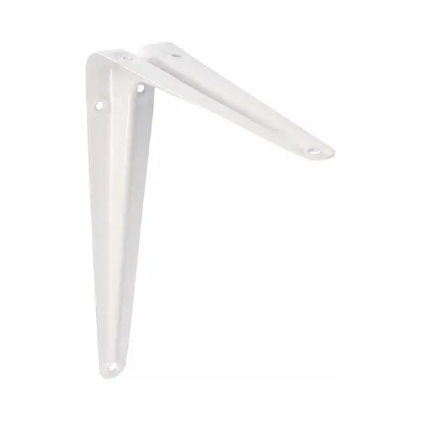 Amig Plankdrager/planksteun Van Metaal - Gelakt Wit - H175 X B150 Mm thumbnail