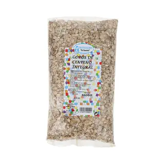 Intracma Volkoren Rogge Vlokken 500 G|Integral Rye Flakes 500 G|Flocons De Seigle Intégrés 500 G