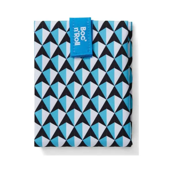 Roll'eat Boc’n’Roll Tiles Blue Lunch bag Thermoplastic polyurethane (Tpu), Polyester Blue, White thumbnail