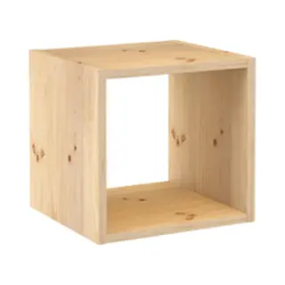 Astigarraga Kit Line Modulair Rek 1 Kubus Dinamic, Massief Grenenhout, 36, 2 X 36, 2 X 33 Cm