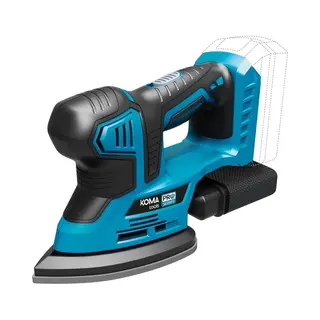 Koma Tools Accu Schuurmachine 20V - Excl. Accu's & Oplader