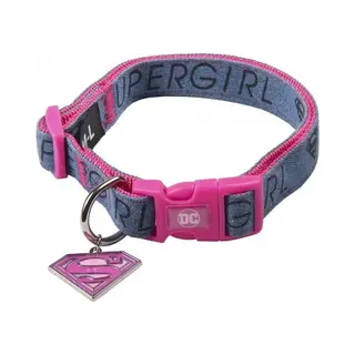 Cerdá Honden Halsband - Supergirl - Xxs/Xs (Lengte 18-30cm - Breedte 1.5cm)