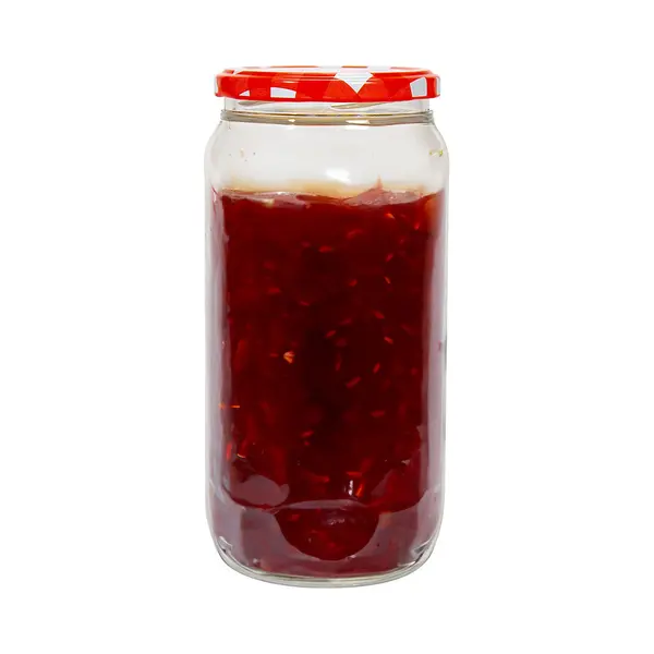 Hega Hogar Weckpot/voorraadpot Classico - 950 Ml - Kunststof - Draaideksel - Rood - D8 X H17 Cm thumbnail