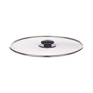 Kinvara Anti-spetter Deksel Voor Pannen - Gaas - Metaal - 29 Cm - Plat - Frituur Deksel - Doorzichtig