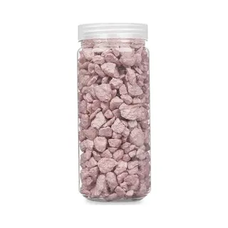 Giftdecor Decoratie Stenen/steentjes/kiezels - Lichtroze - 10-20 Mm Steentjes - Potje 700 Gram - Aquarium En Vazen Vulling