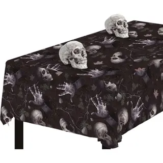 Fiestas Guirca Halloween Tischdecke, Schwarz, 137X274 Cm