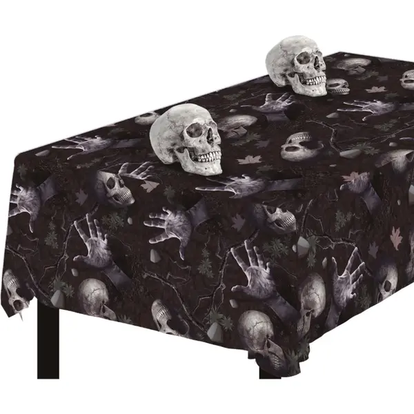 Fiestas Guirca Halloween Tischdecke, Schwarz, 137X274 Cm thumbnail