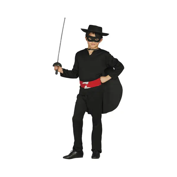 Fiestas Guirca | Räuber Kostüm Für Kinder (5-6 Jahre) - Maske, Hemd, Umhang, Gürtel, Hose Und Hut - Musketier- Und Abenteurer Kostüme Für thumbnail