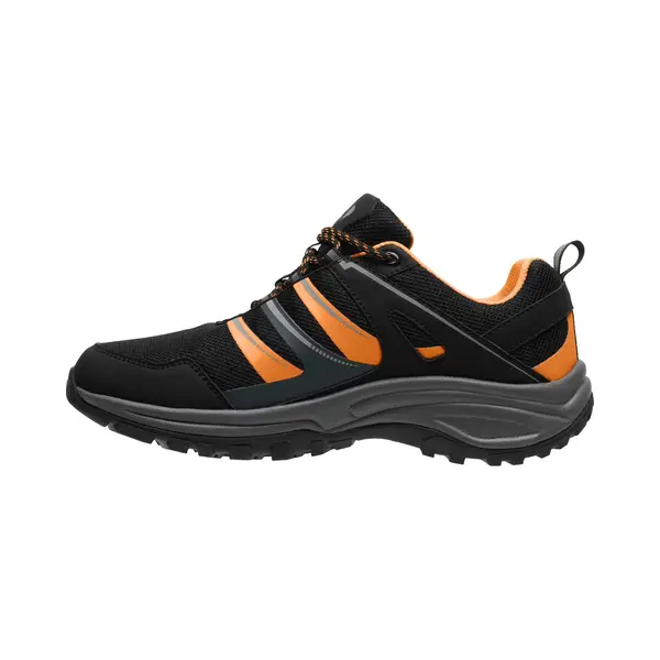 Roly Zwart Met Fluor Oranje Tracking Sportschoen Waterproof Marc Maat 45 thumbnail