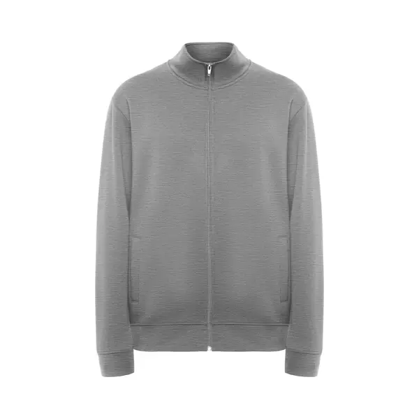 Roly - Ulan Sweater Met Rits - Heather Grey 58 Maat Xl thumbnail
