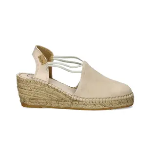 Toni Pons Tremp Espadrilles Beige Suede - Dames - Maat 40