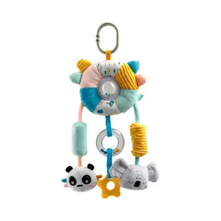 Eurekakids Baby Hanger - Rammelaar En Hanger In 1 - Met Verschillende Texturen