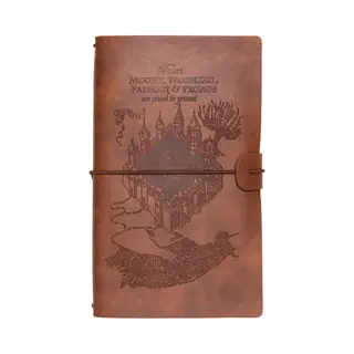 Harry Potter Reisdagboek The Marauders Map A5 Pu/papier