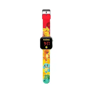 Kids Licensing POK4435 Digitaal Automatisch Polshorloge Met Kunststof Band, Pokémon