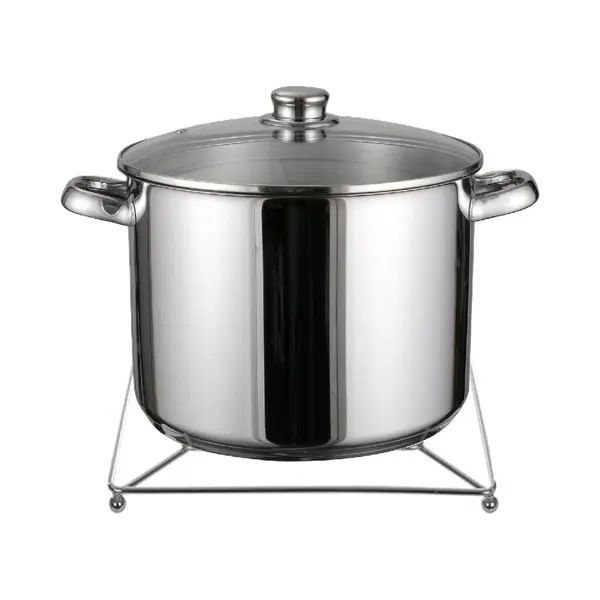 Cm Onderzetter Voor Pannen - Metaal - 17 X 17 Cm - Vierkant - Hittebestendig - Kookpannen/ovenschalen thumbnail
