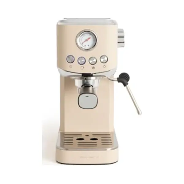 Create / Thera Classic Compact/Espressomaschine Sand / 20 Bar, Halbautomatik, Cold Brew Funktion, Doppelauslauf, 1.2L Tank, Für Gemahlenen Kaffee Und thumbnail