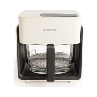 ‎Create Create - 4, 2L Glazen Airfryer - Air Fryer Studio Crystal