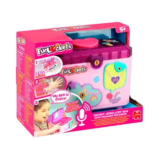 Jumbo Funlockets - Secret Jewellery Box with Message Recorder
